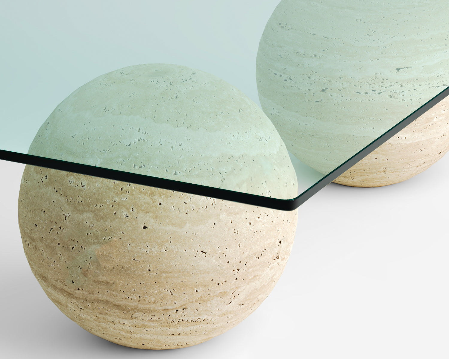 Kartn-Traverten Orta Sehpa