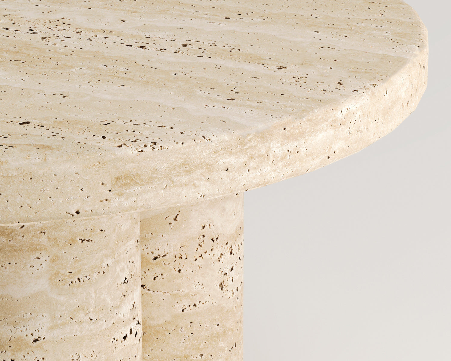 Kepka - Traverten Orta Sehpa