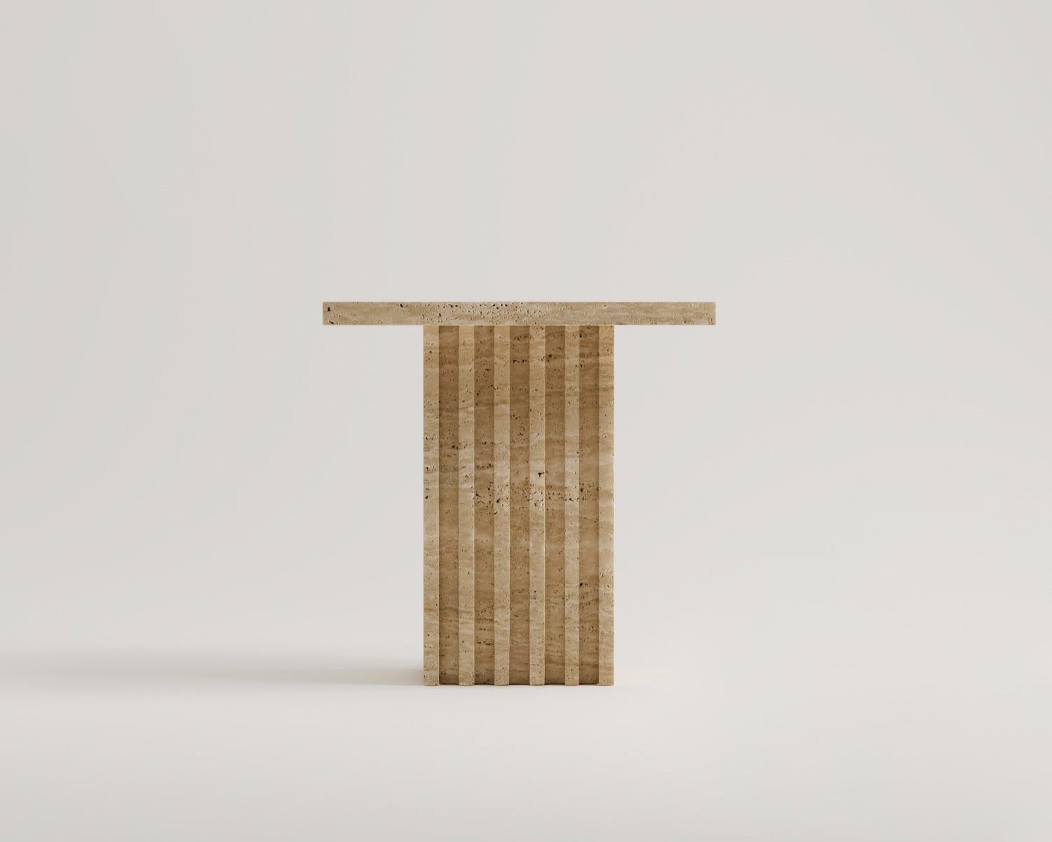 Keys-Traverten Yan Sehpa