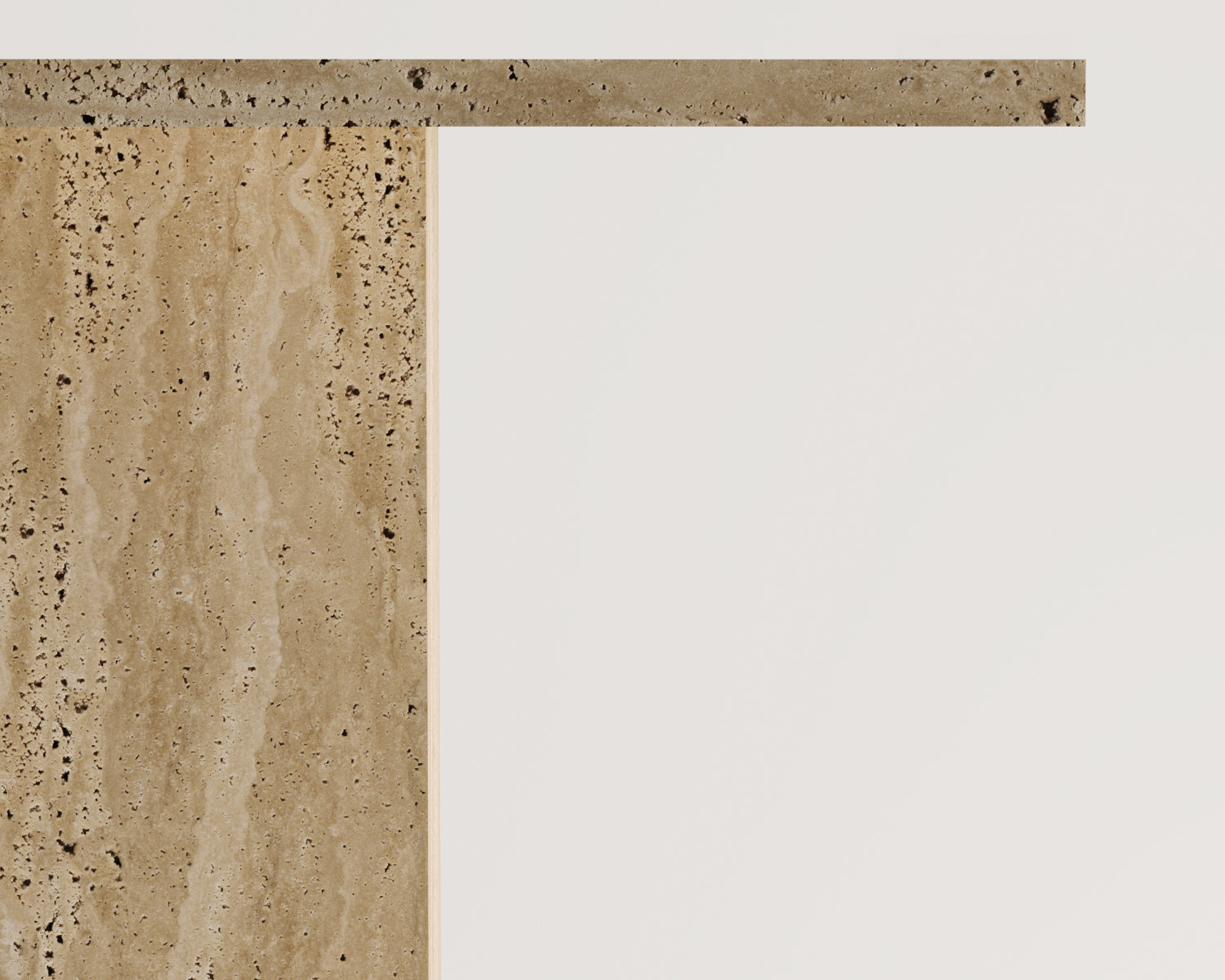 Laluna-Traverten Yemek Masası