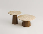 Lavin Ahşap Ayaklı 2'li Sehpa