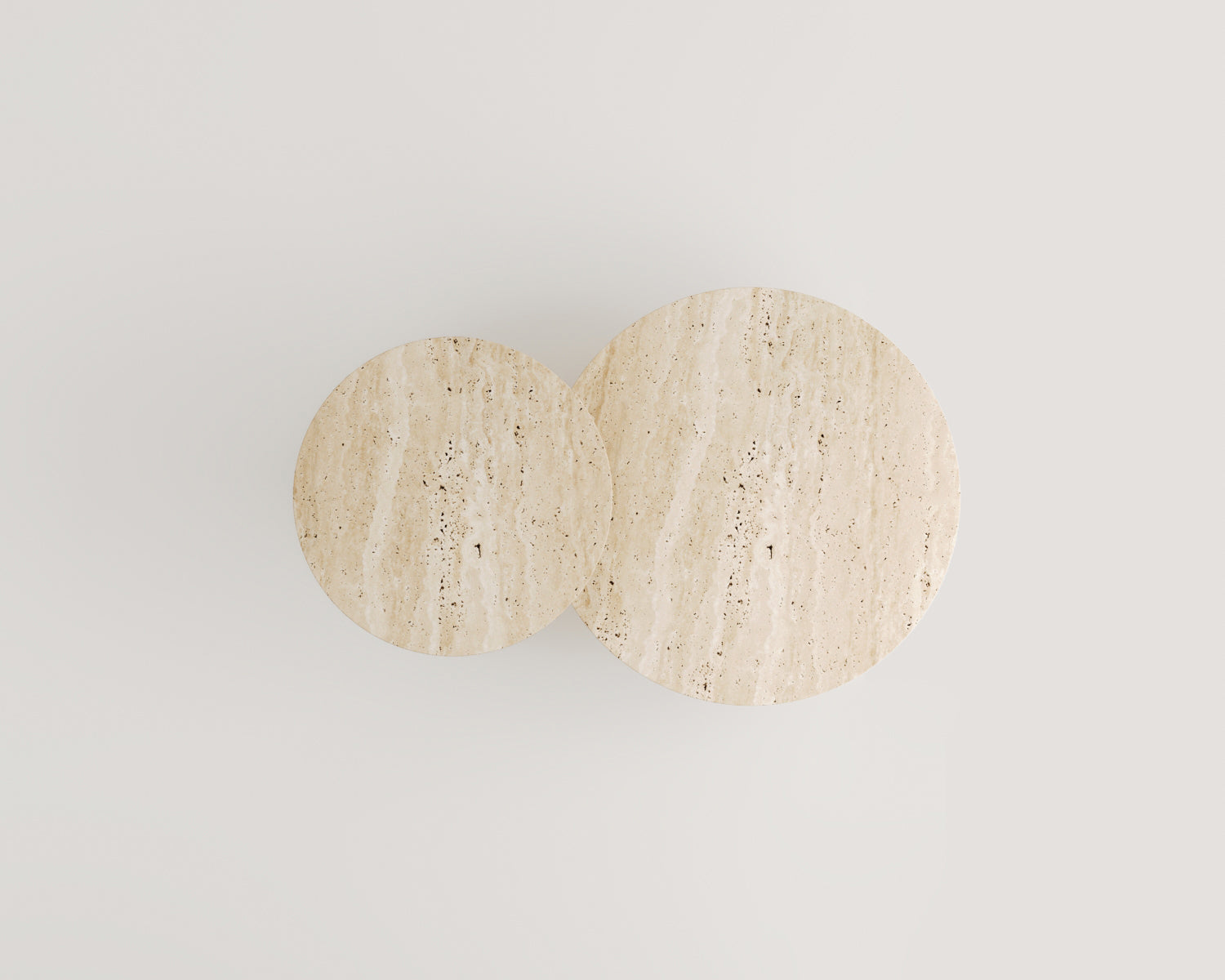 Lavin Ahşap Ayaklı 2'li Sehpa