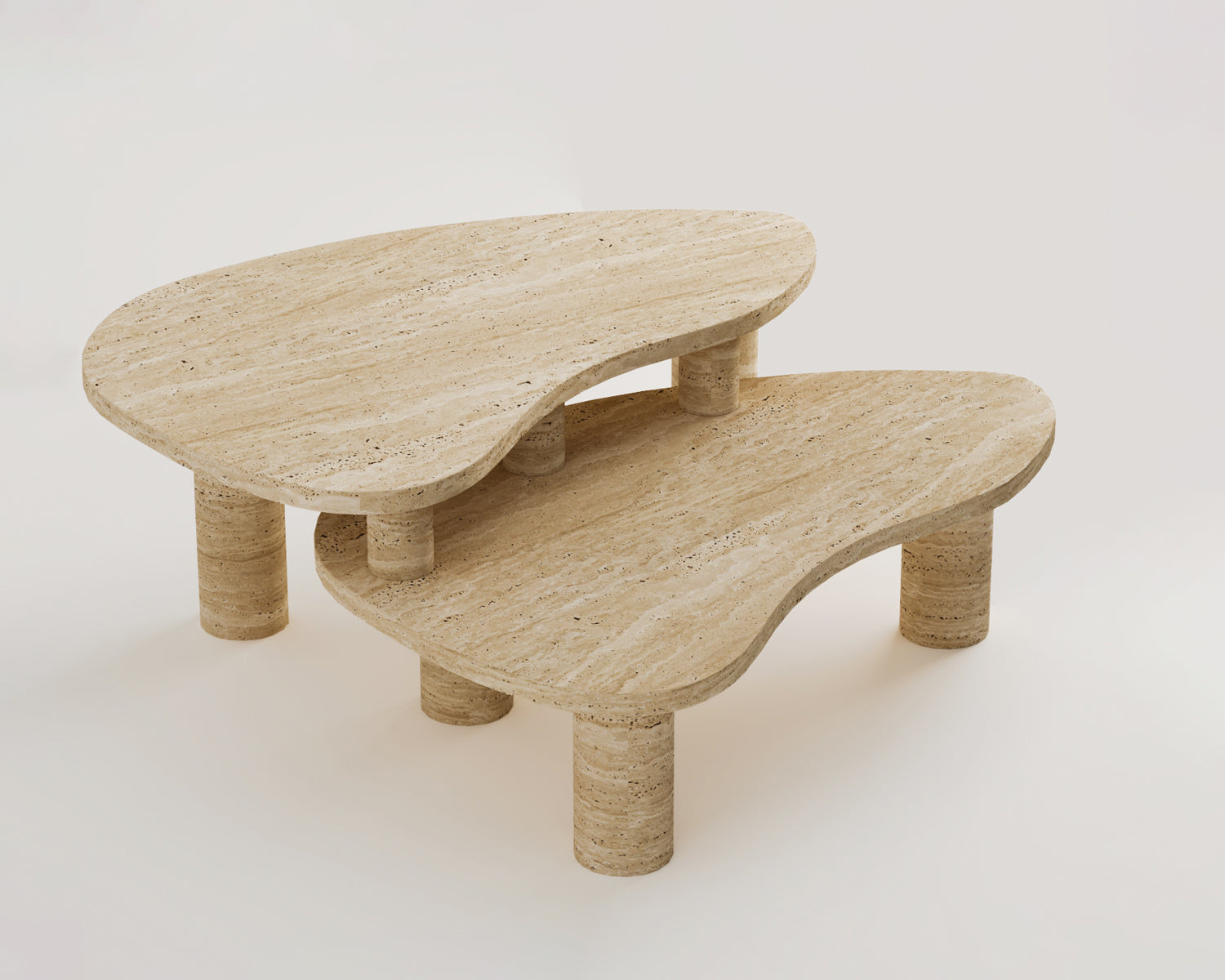 Lenora-Traverten Sehpa