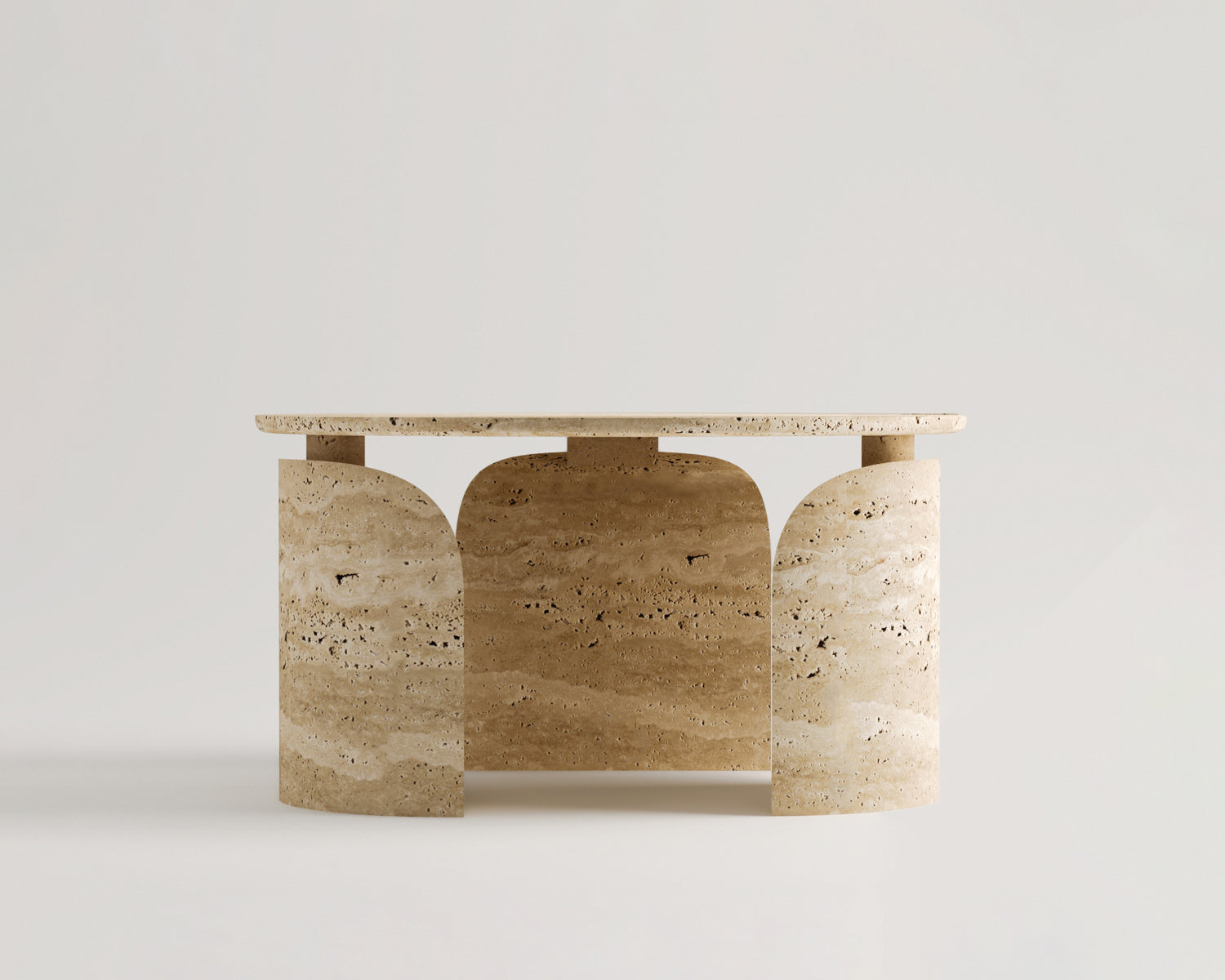 Lila-Traverten Sehpa