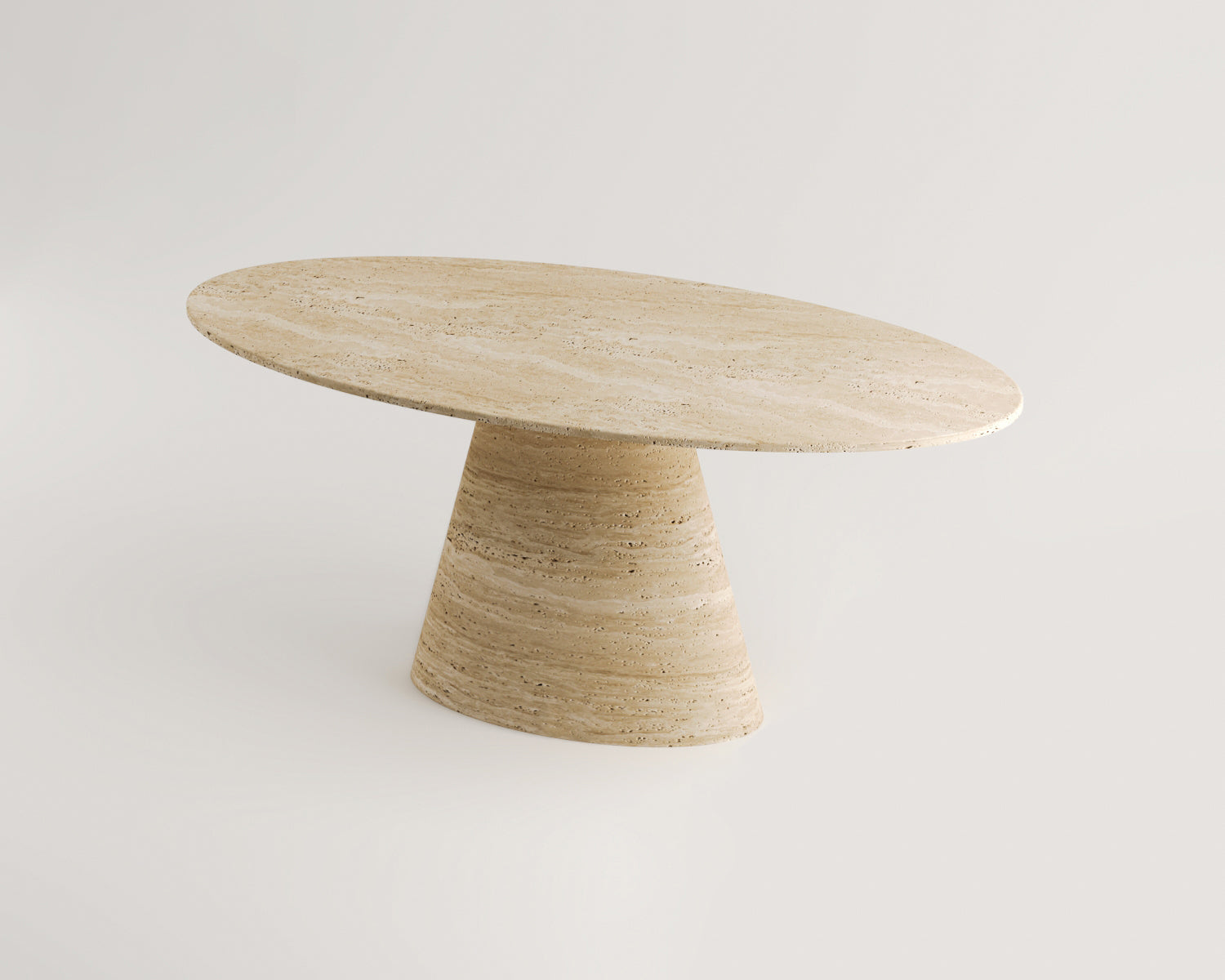 Lounge-Traverten Yemek Masası