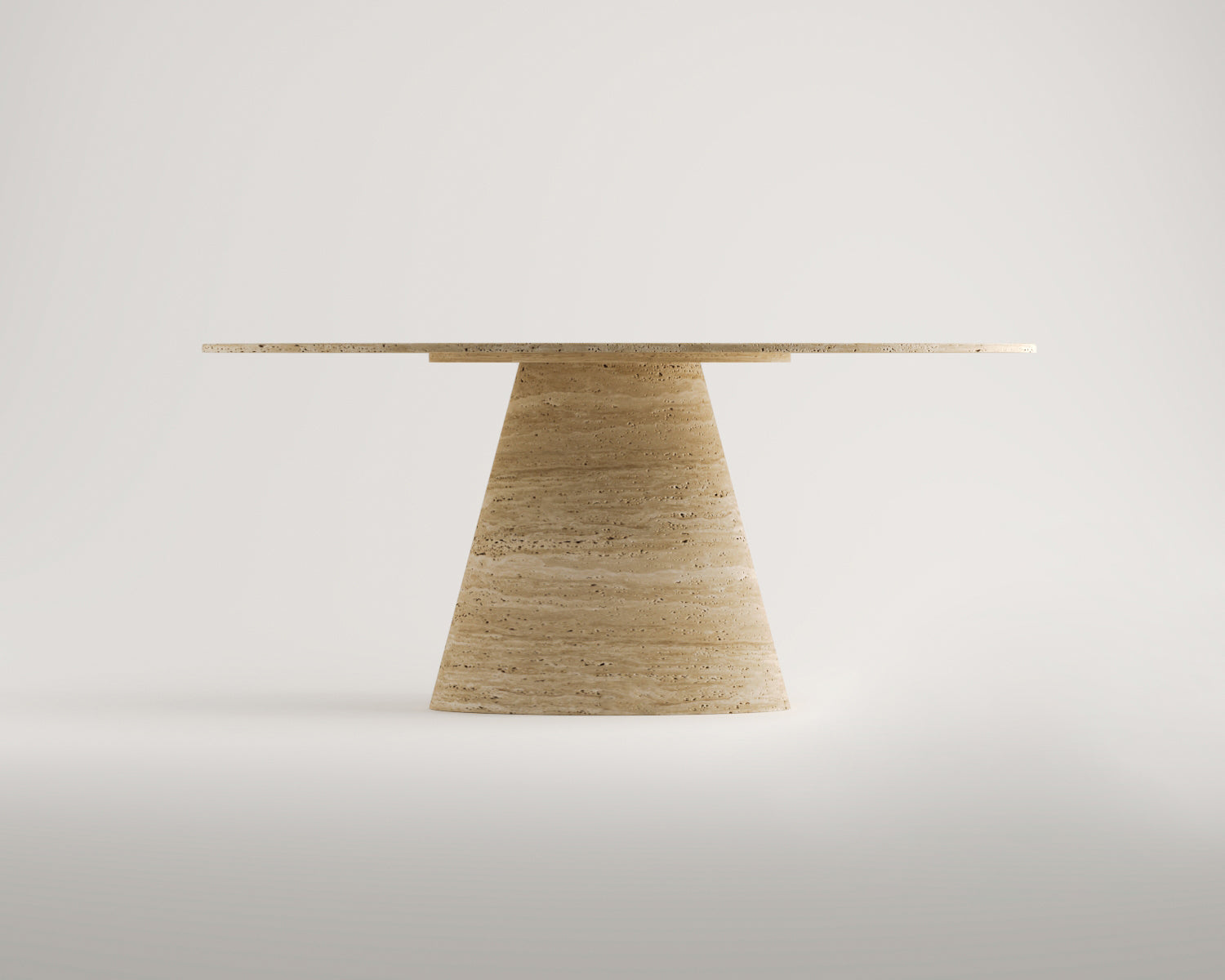 Lounge-Traverten Yemek Masası