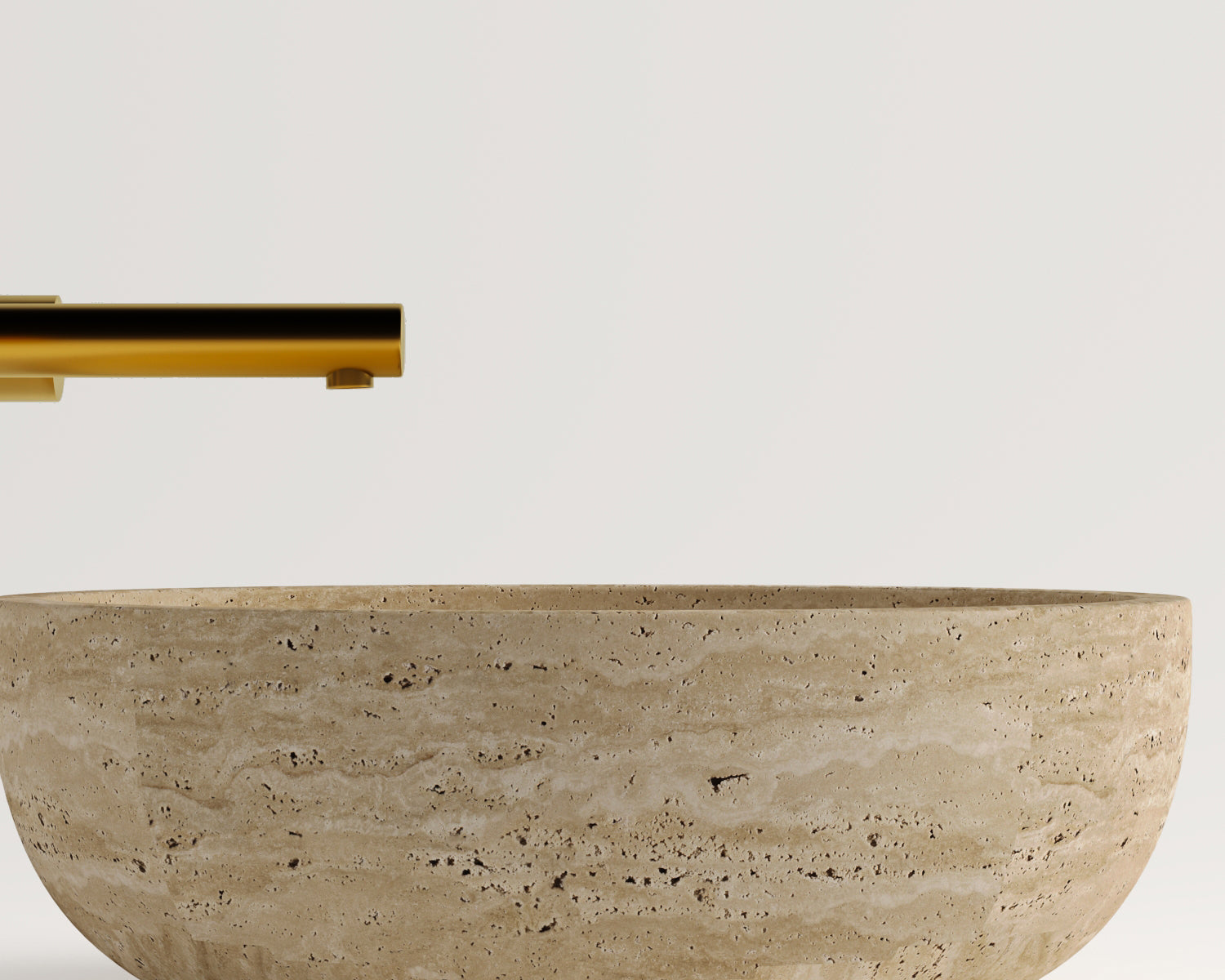 Lume - Traverten Lavabo