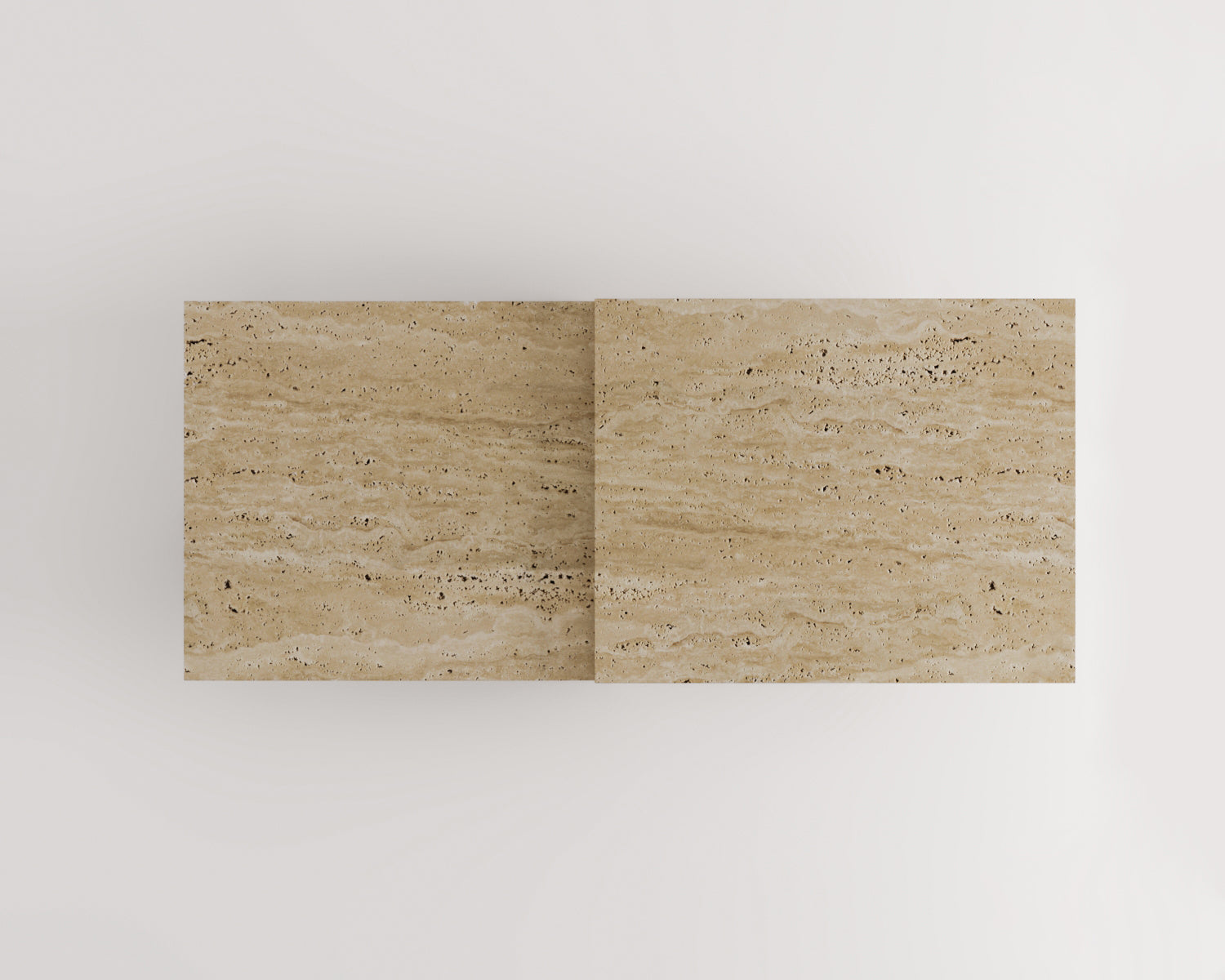 Mabel-Traverten Sehpa