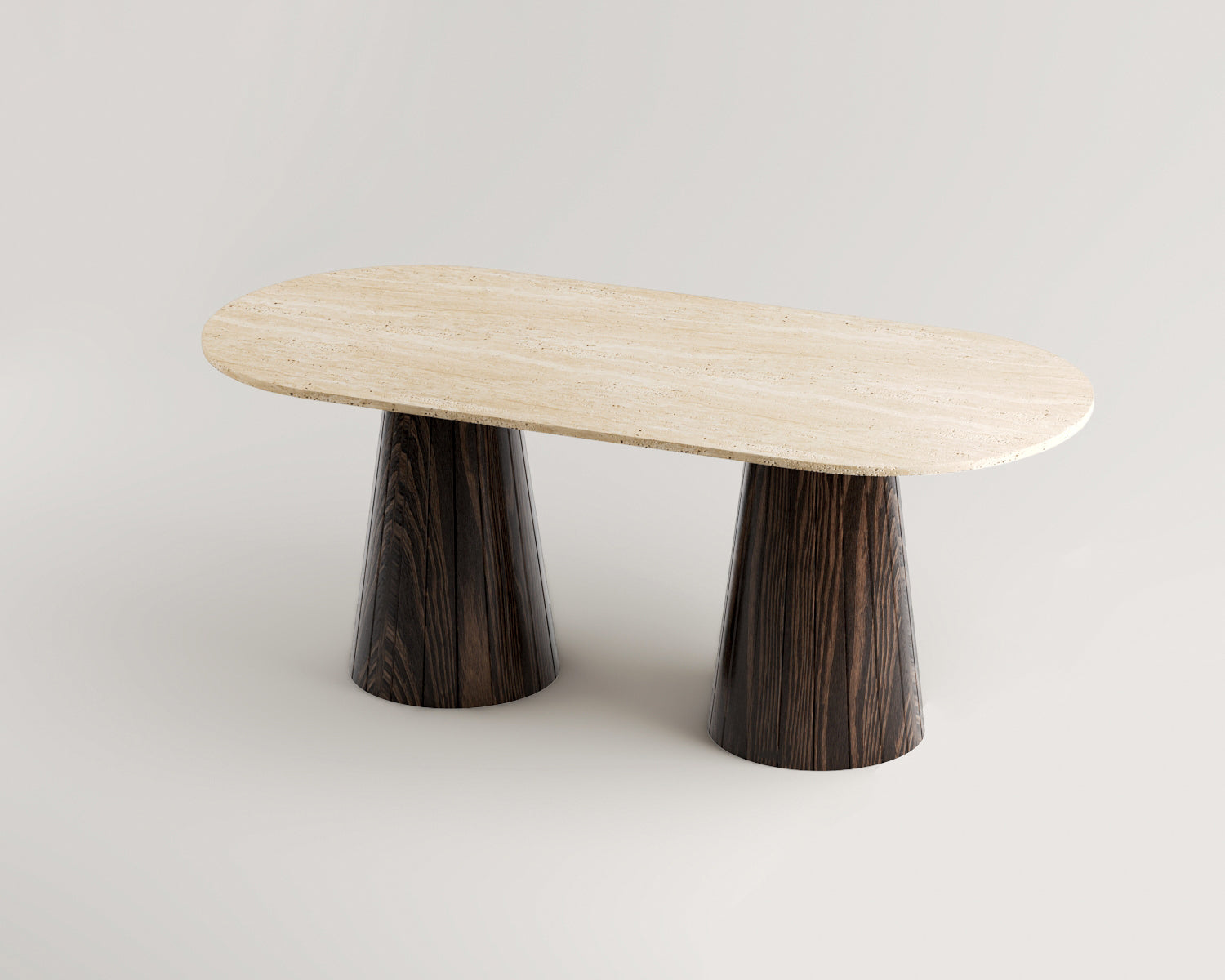 Martha -Traverten Yemek Masası