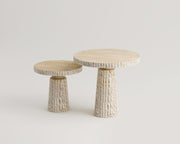 Meiza-Traverten Yan Sehpa