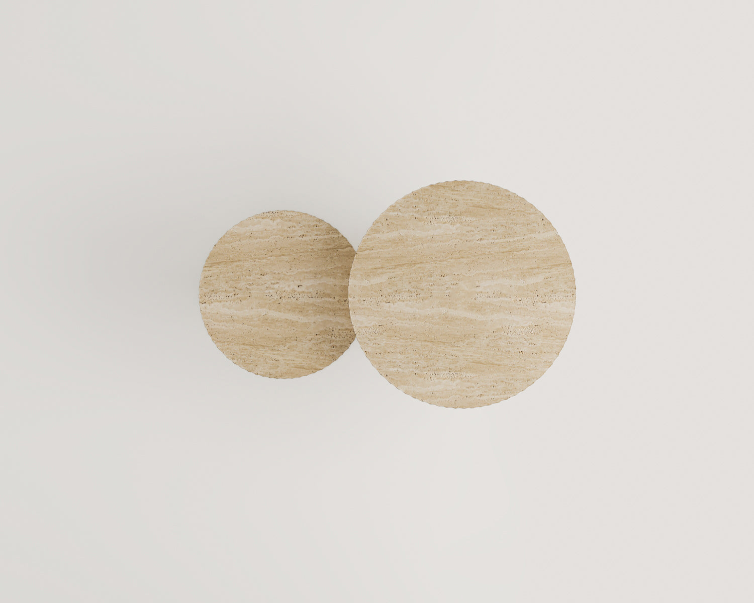 Meiza-Traverten Yan Sehpa