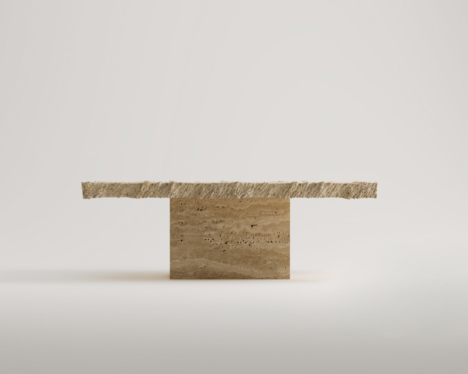 Ranch-Traverten Orta Sehpa