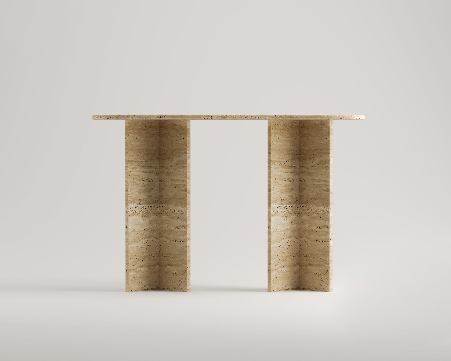 Rose-Traverten Dresuar