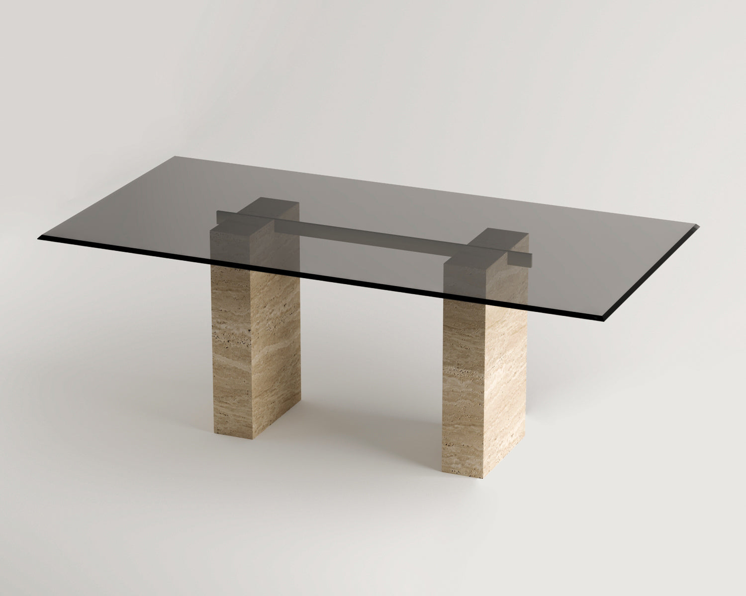 Sahra-Traverten Yemek Masası