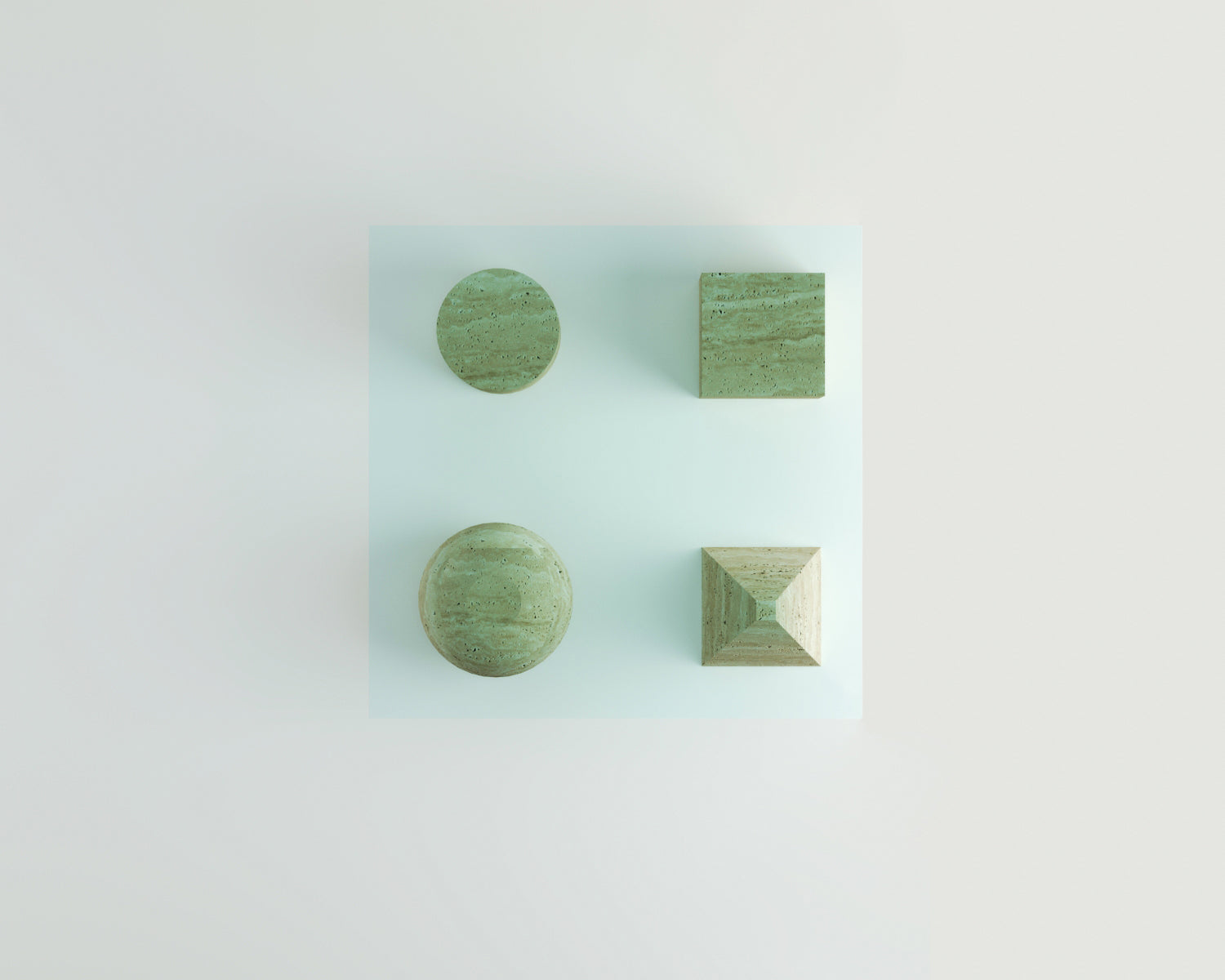 Sarandon-Traverten Orta Sehpa