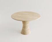 Selenit-Traverten Yemek Masası