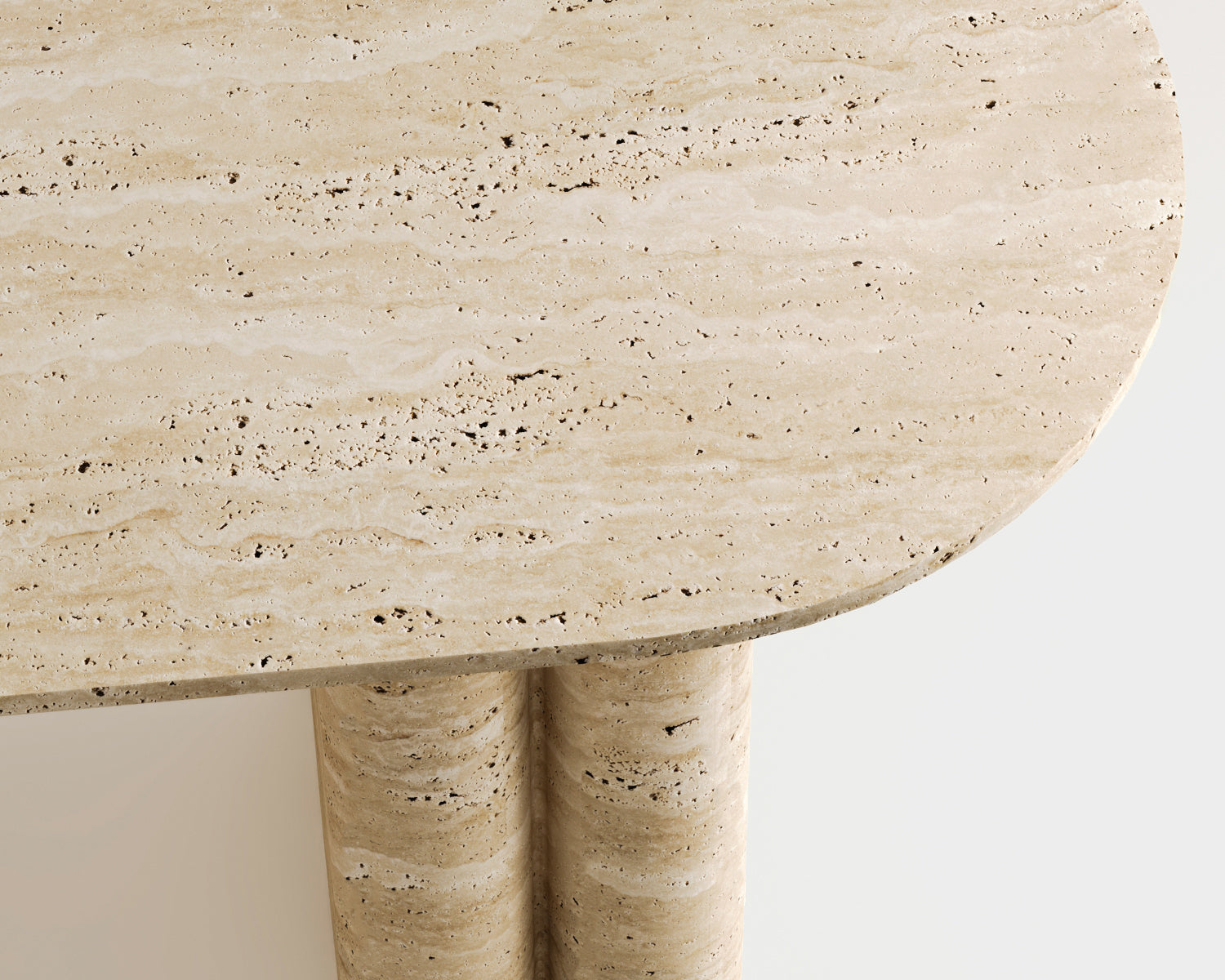 Serra-Traverten Yemek Masası