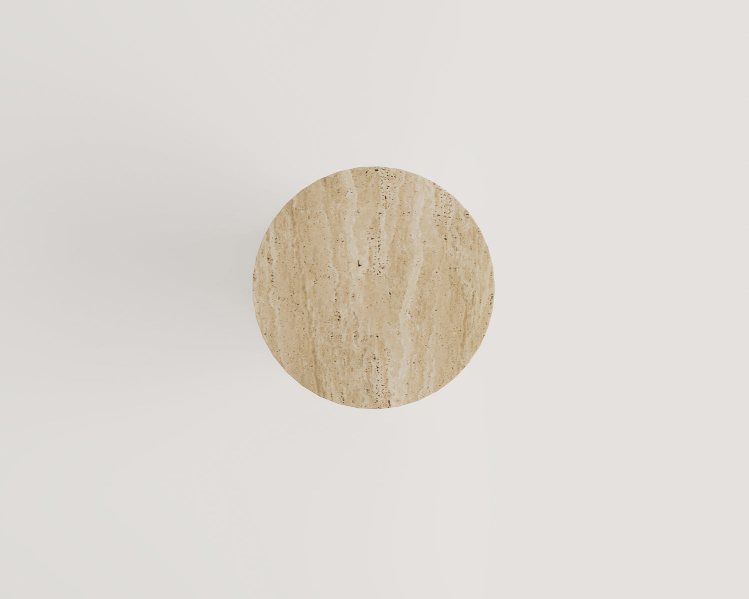 Side- Traverten Yan Sehpa