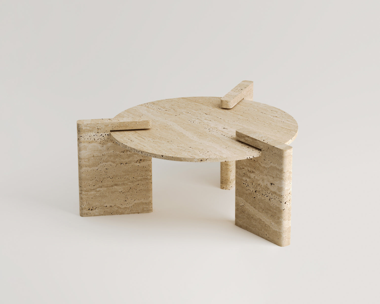 Soul-Traverten Orta Sehpa