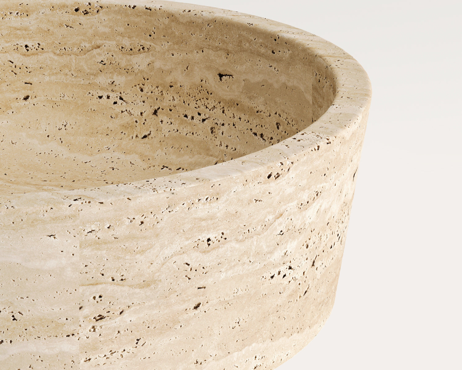 Sovel - Traverten Lavabo