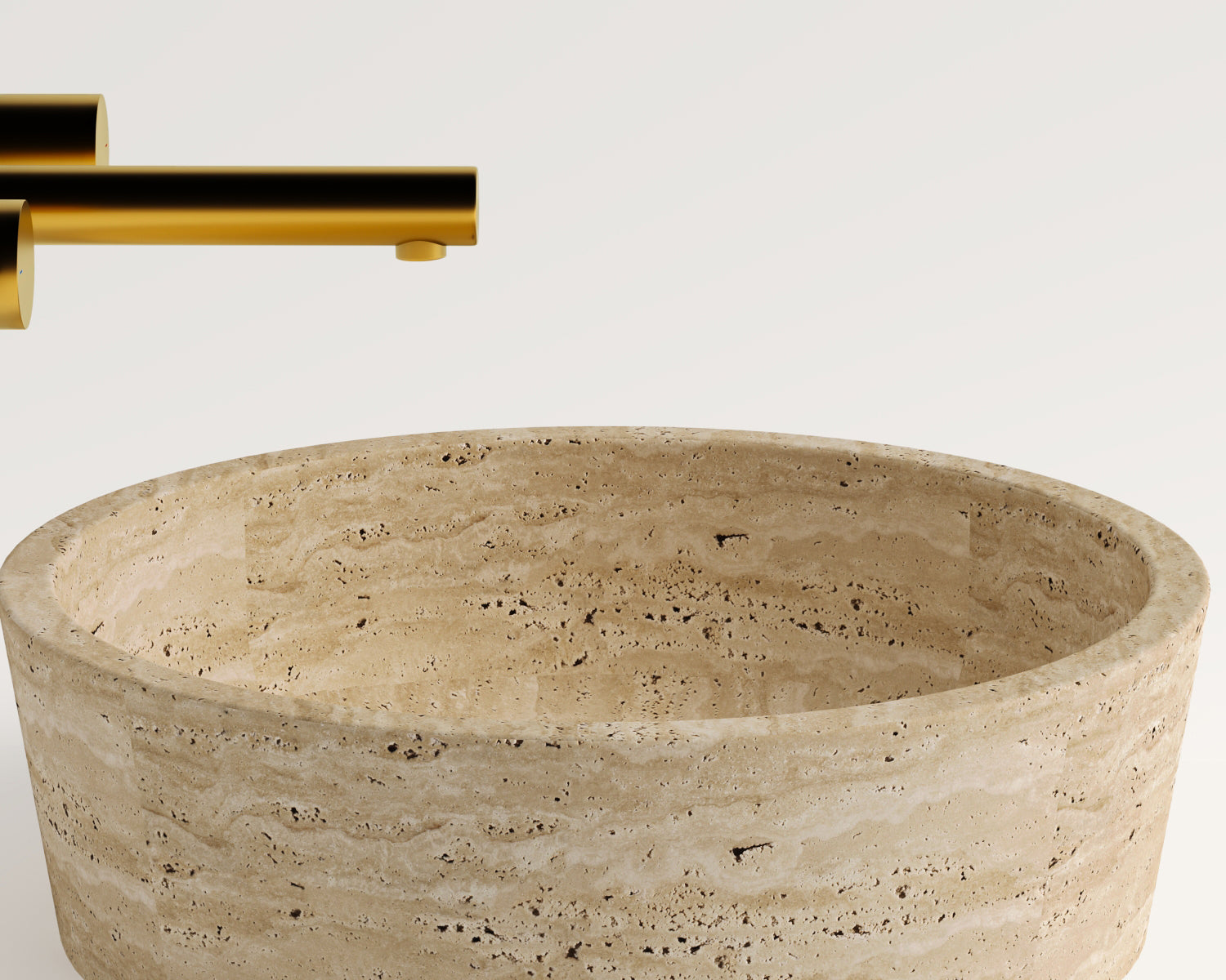 Sovel - Traverten Lavabo