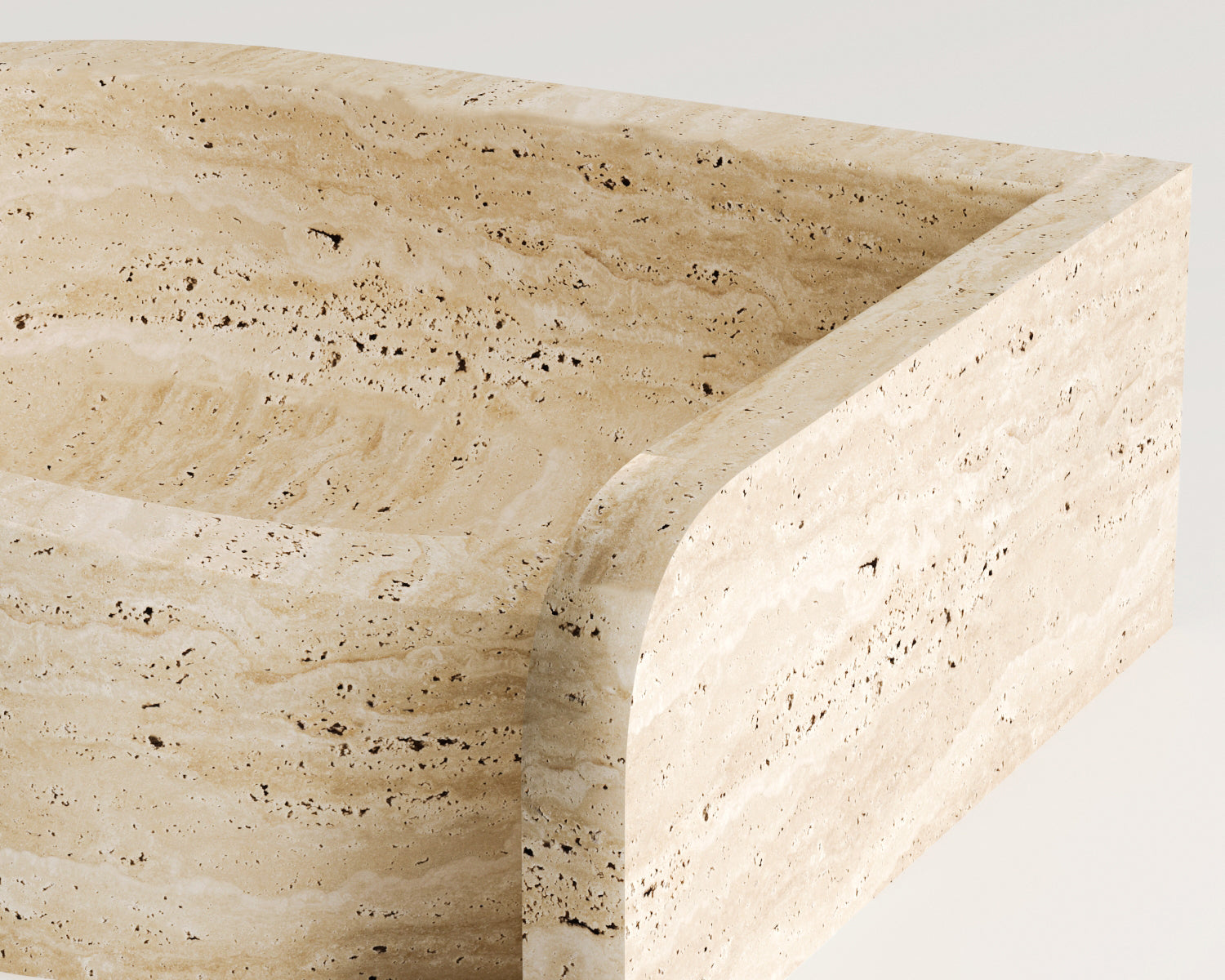 Taris - Traverten Lavabo