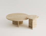 Tiger-Traverten Orta Sehpa