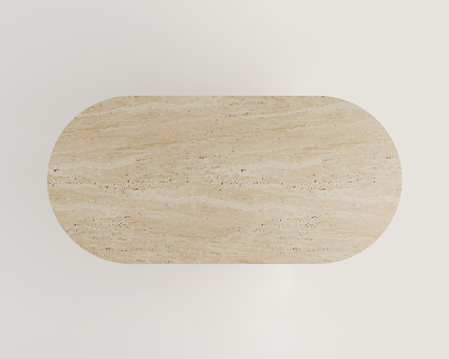 Tulip - Traverten Yemek Masası