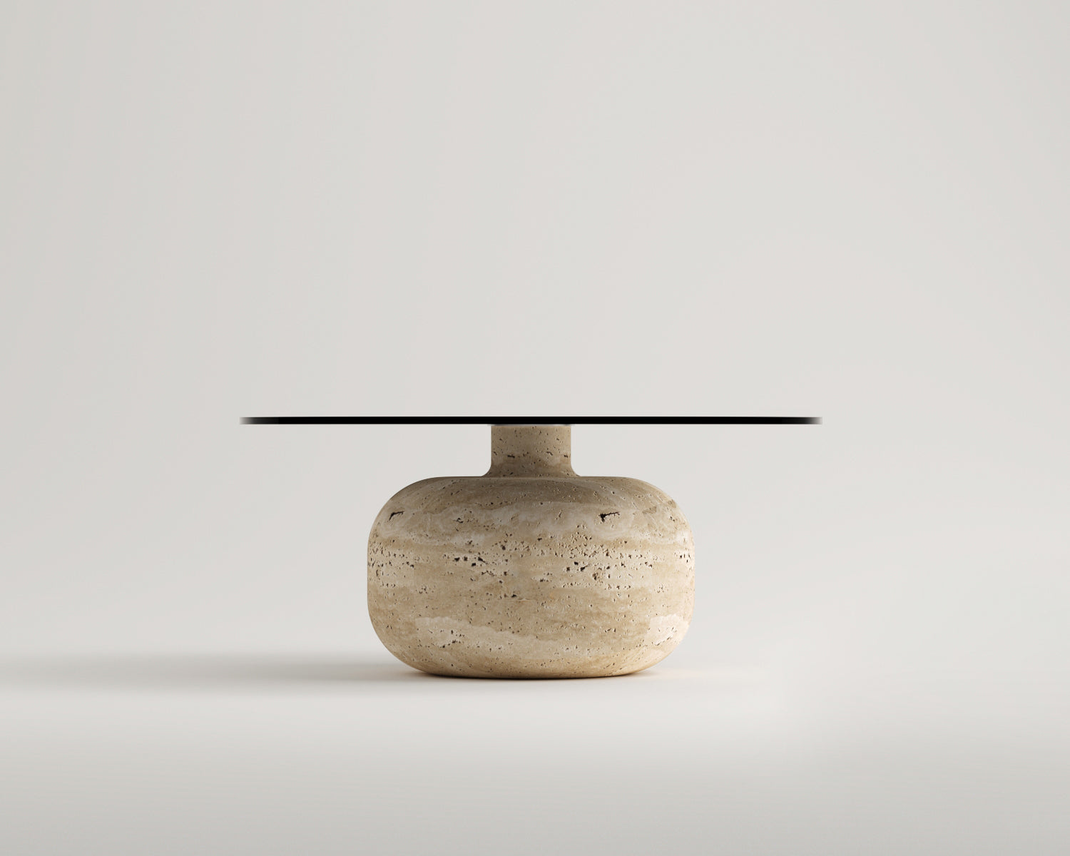 Valentina-Füme Camlı Orta Sehpa