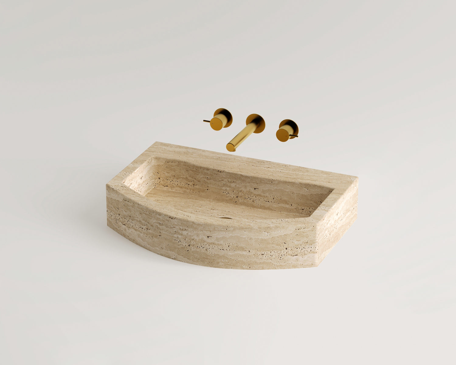 Veksa - Traverten Lavabo