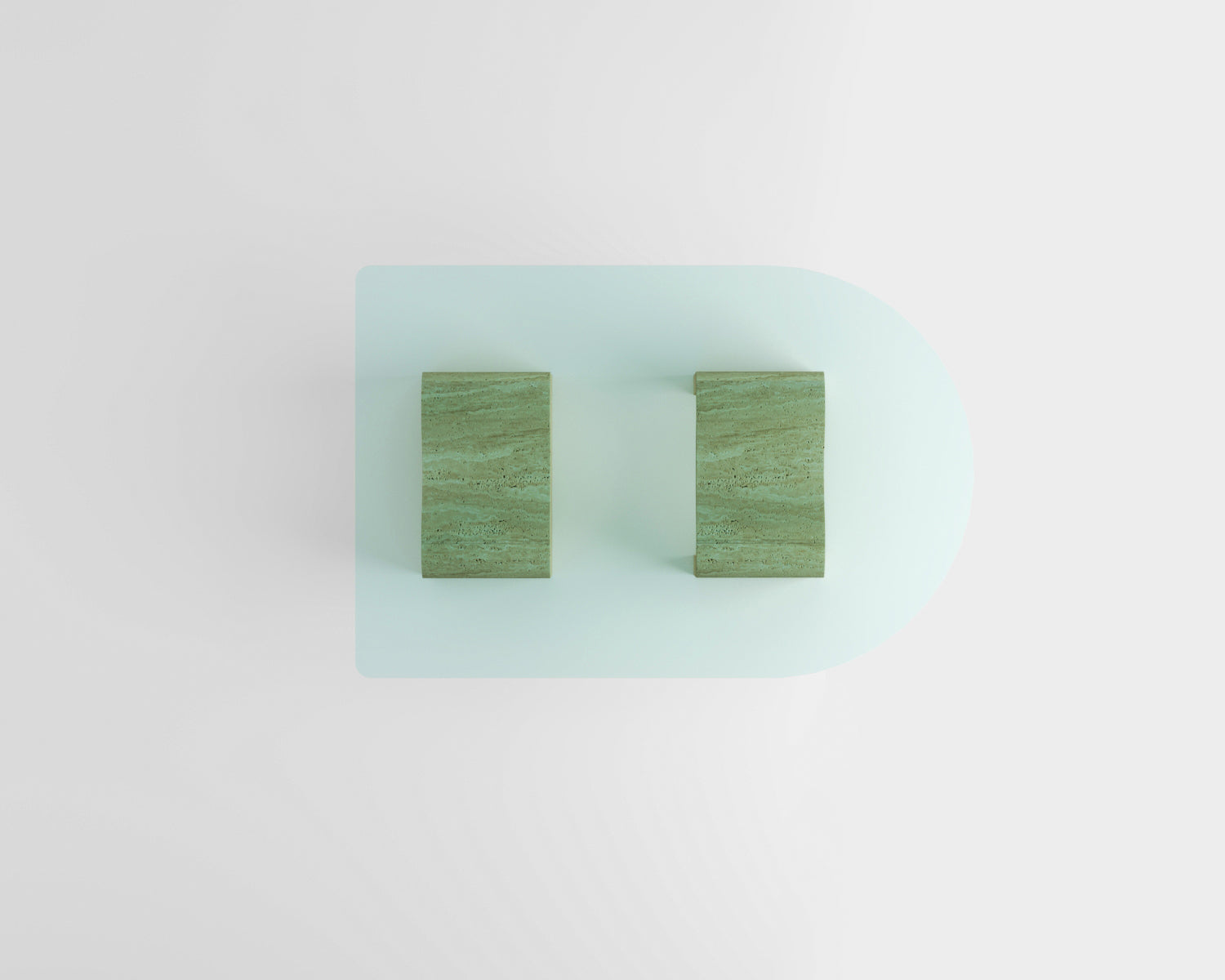 Vivas -Traverten Sehpa