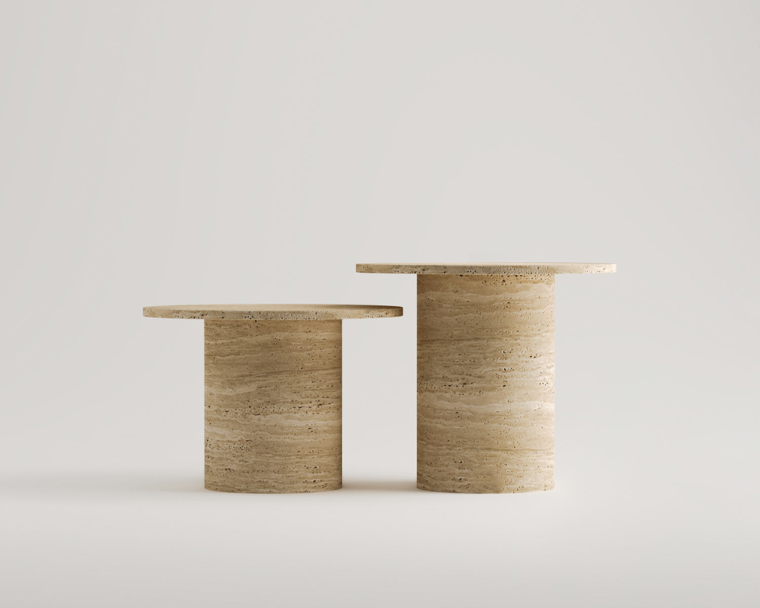 Willow-Traverten Yan Sehpa