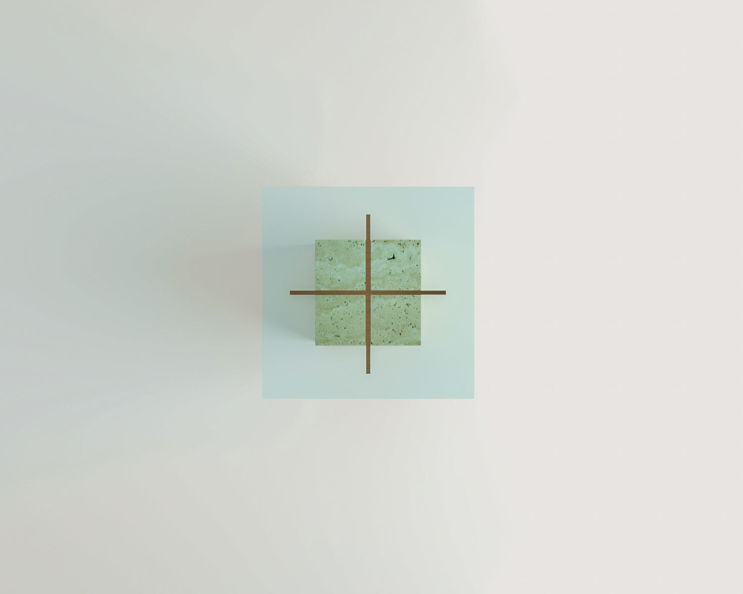 Xana-Traverten Yan Sehpa