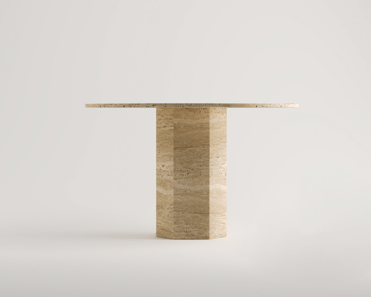 Xia - Traverten Yemek Masası