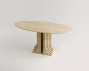 Zora-Traverten Yemek Masası