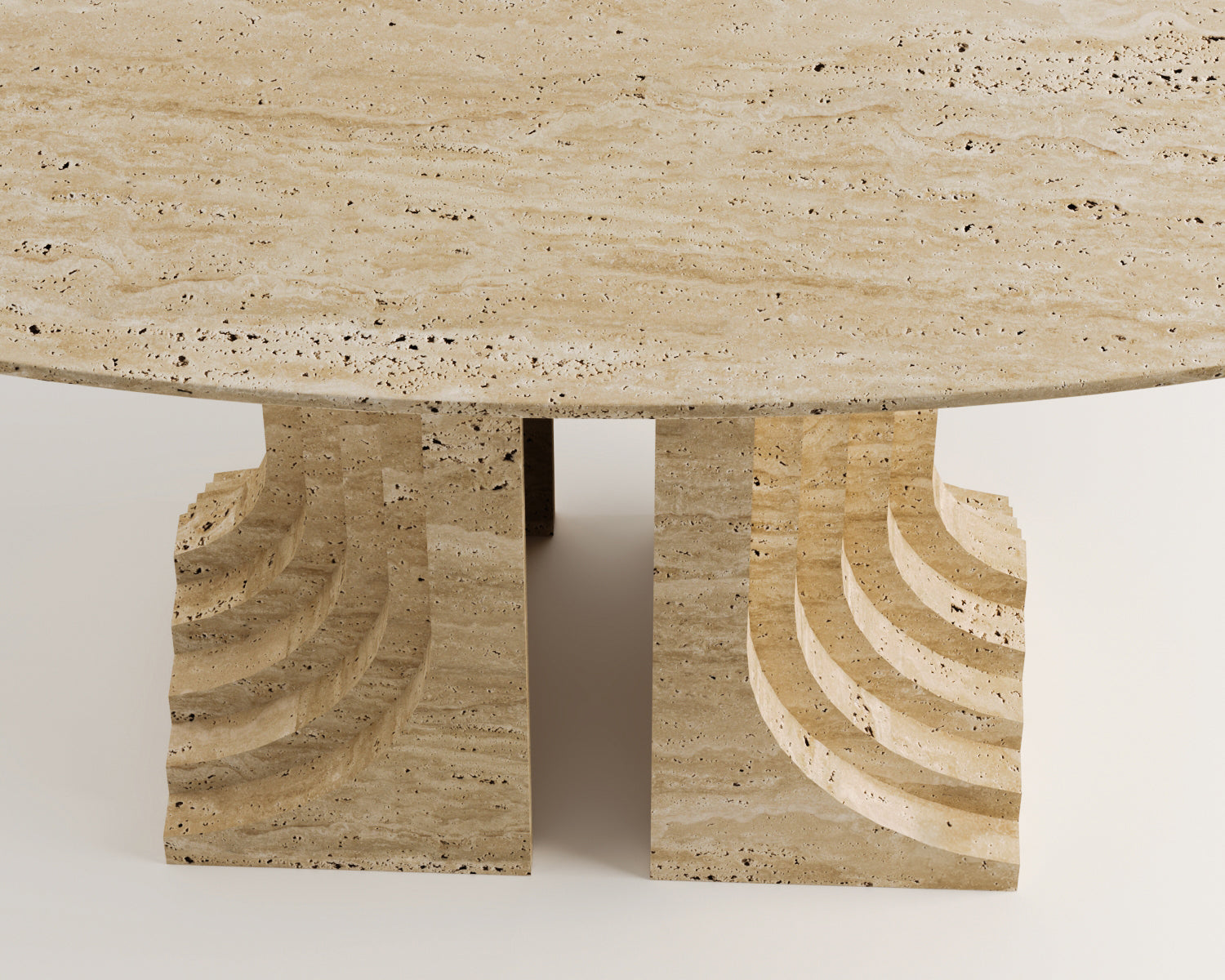 Zora-Traverten Yemek Masası