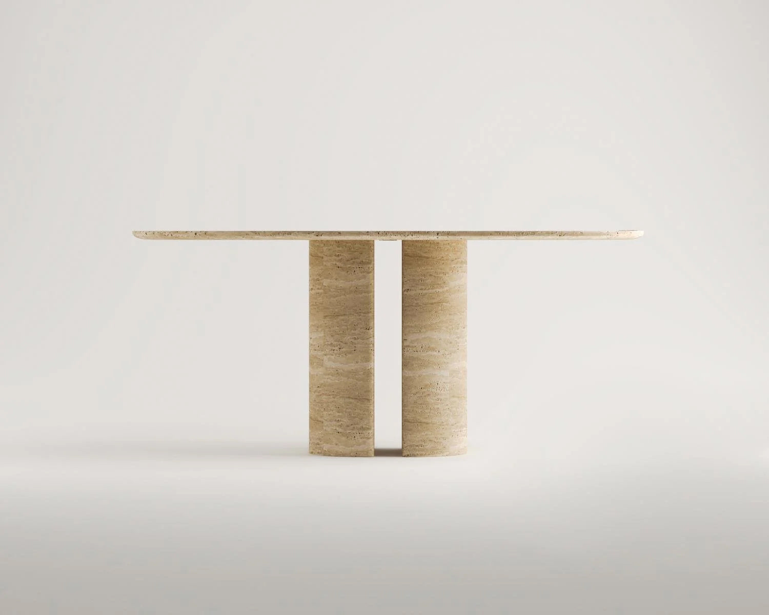 Apolline-Traverten Yemek Masası