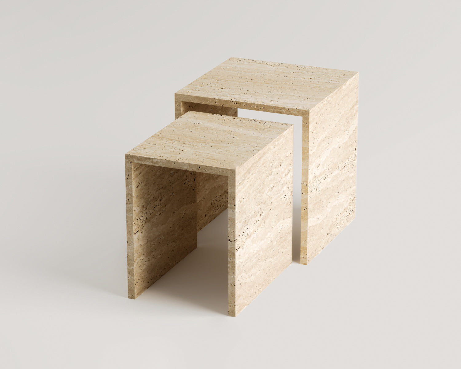 Amaya-Traverten Yan Sehpa