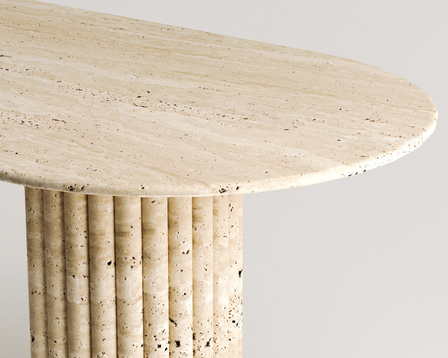 Briella-Traverten Yemek Masası