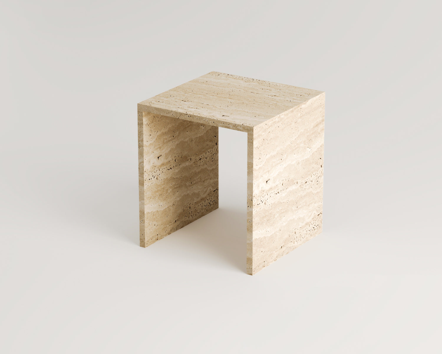 Millie- Traverten Yan Sehpa