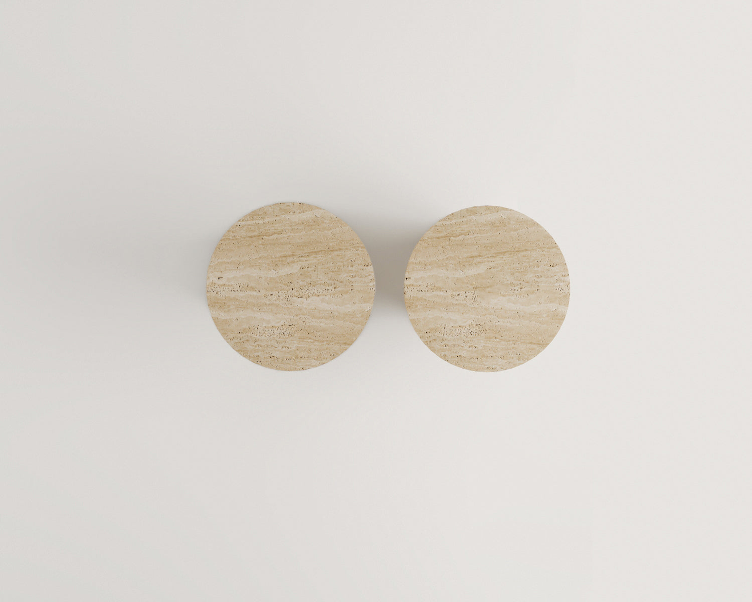 Aida-Traverten Yan Sehpa