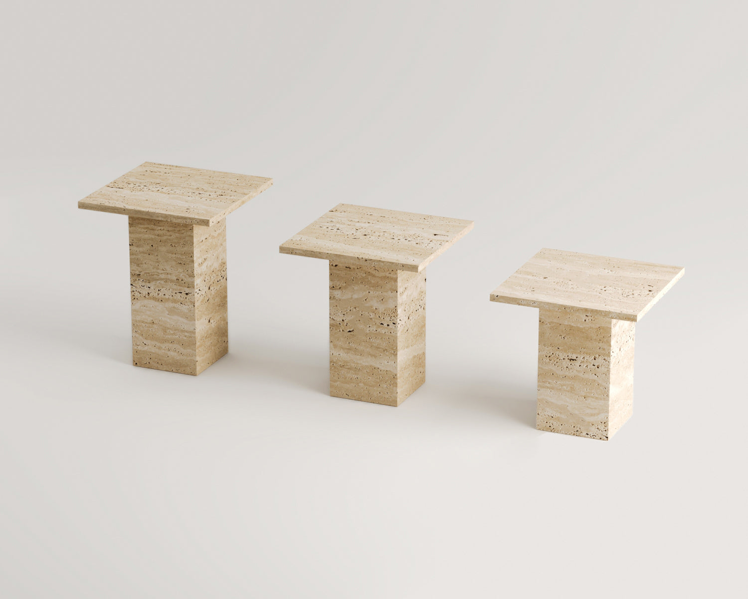 Darlene-Traverten Yan Sehpa