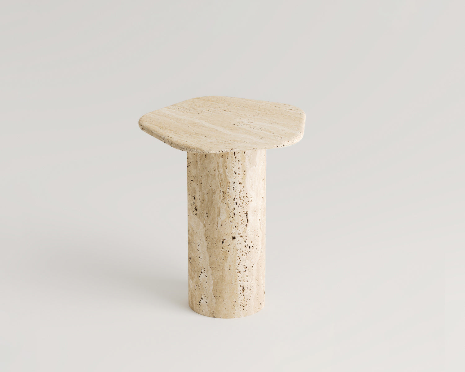 Maya-Traverten Yan Sehpa