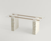 Cassandra-Myra Mermer Yemek Masası