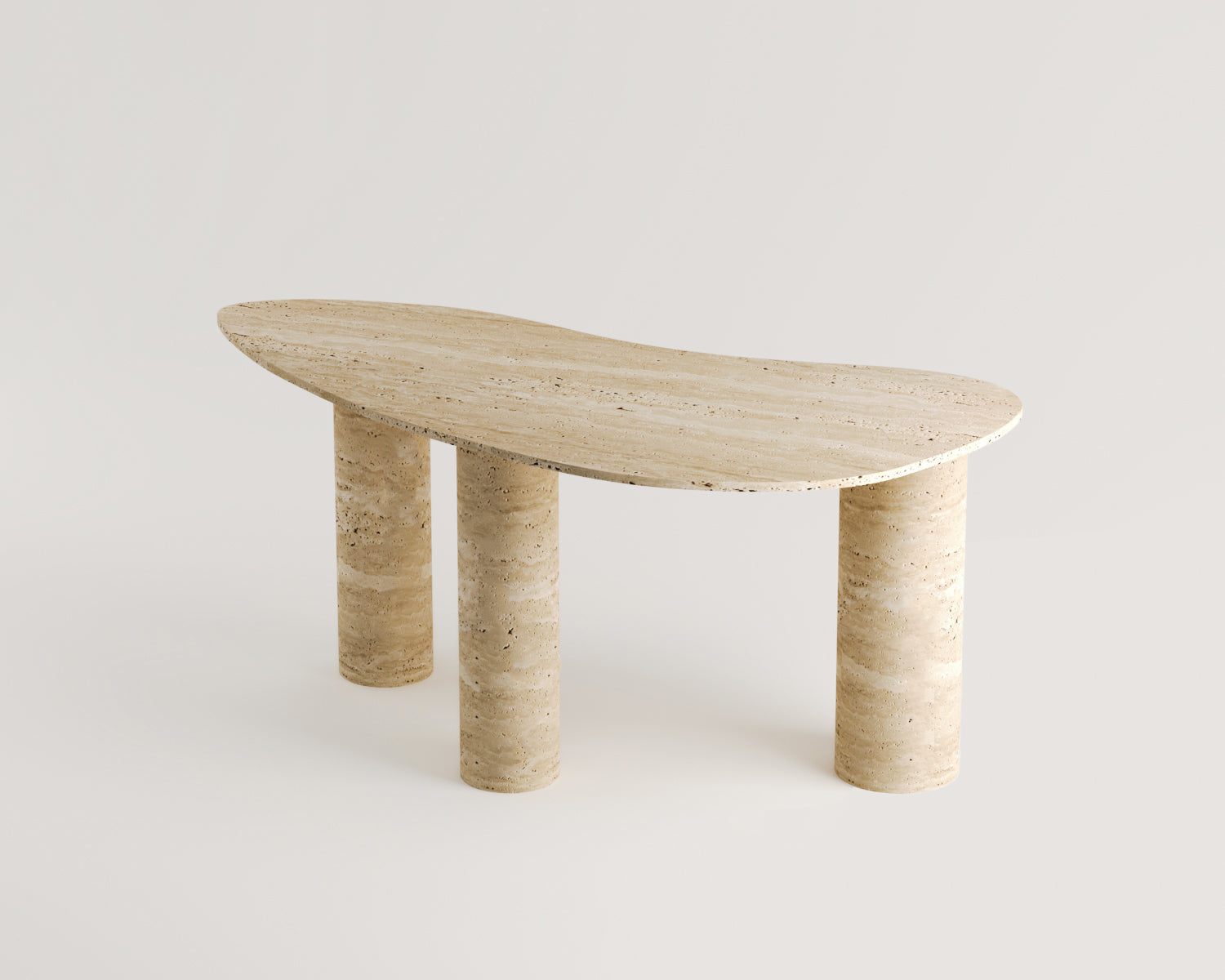 Bo-Traverten Yemek Masası