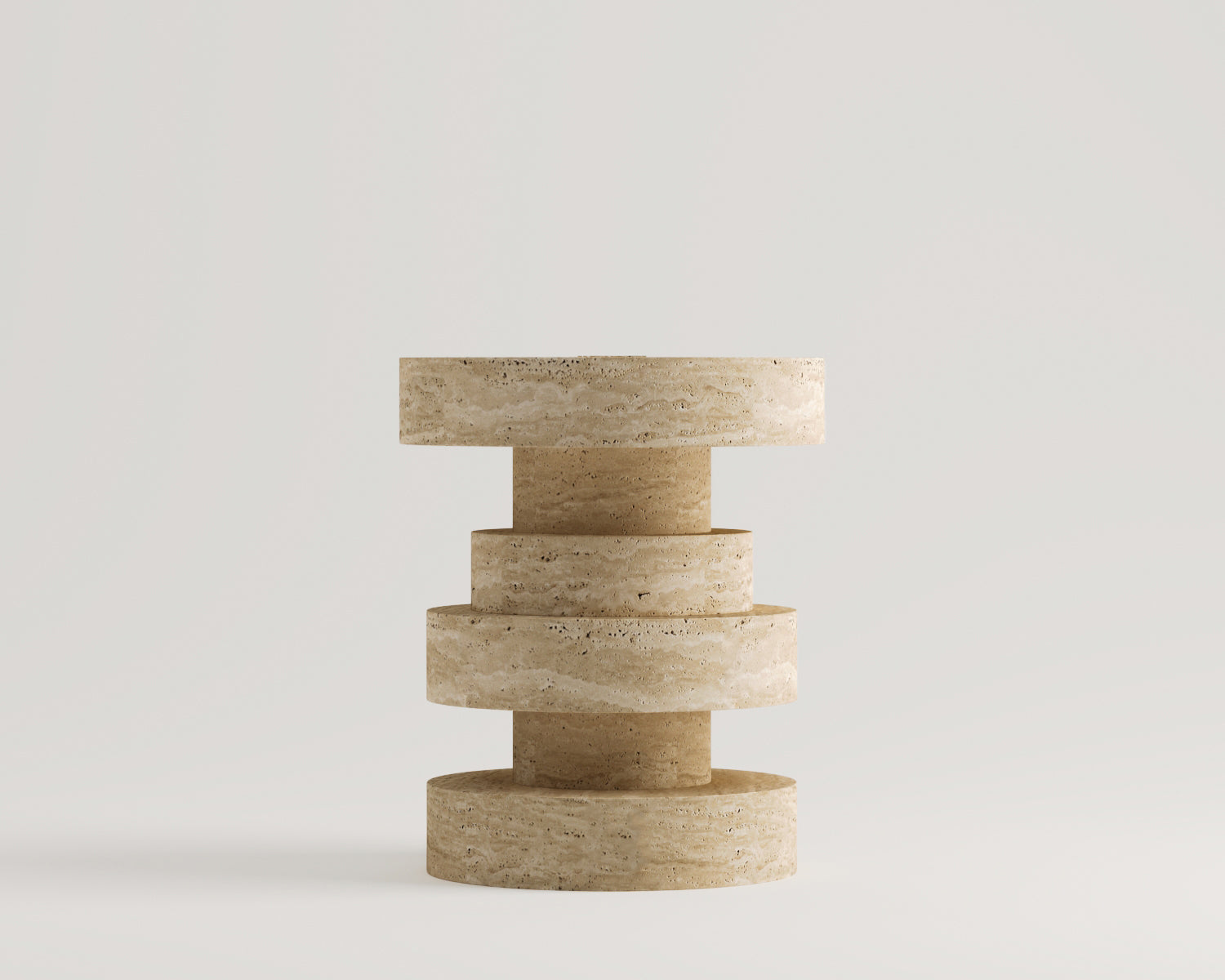 Sara-Traverten Yan Sehpa