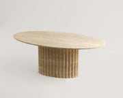 Tares- Traverten Yemek Masası