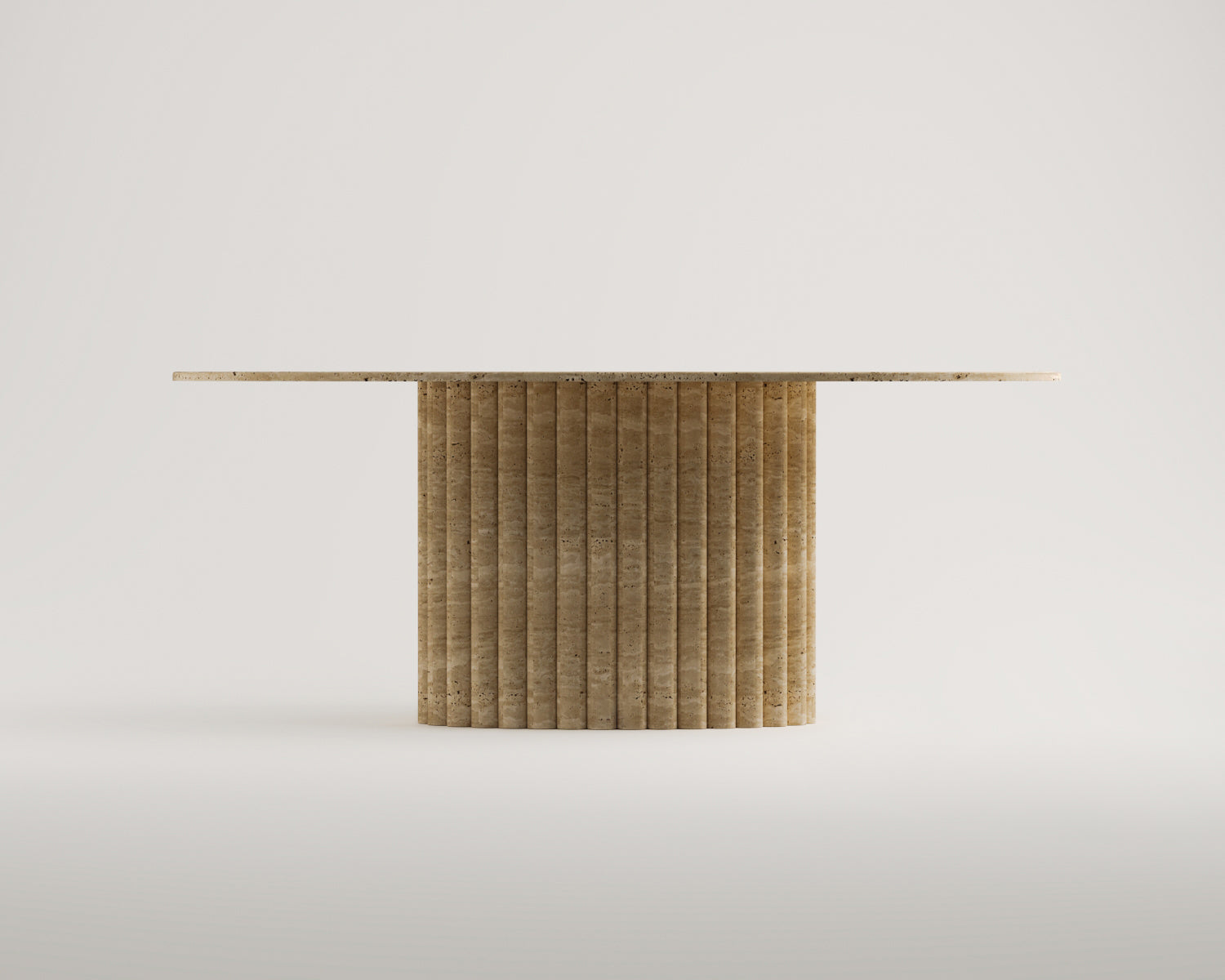 Tares- Traverten Yemek Masası