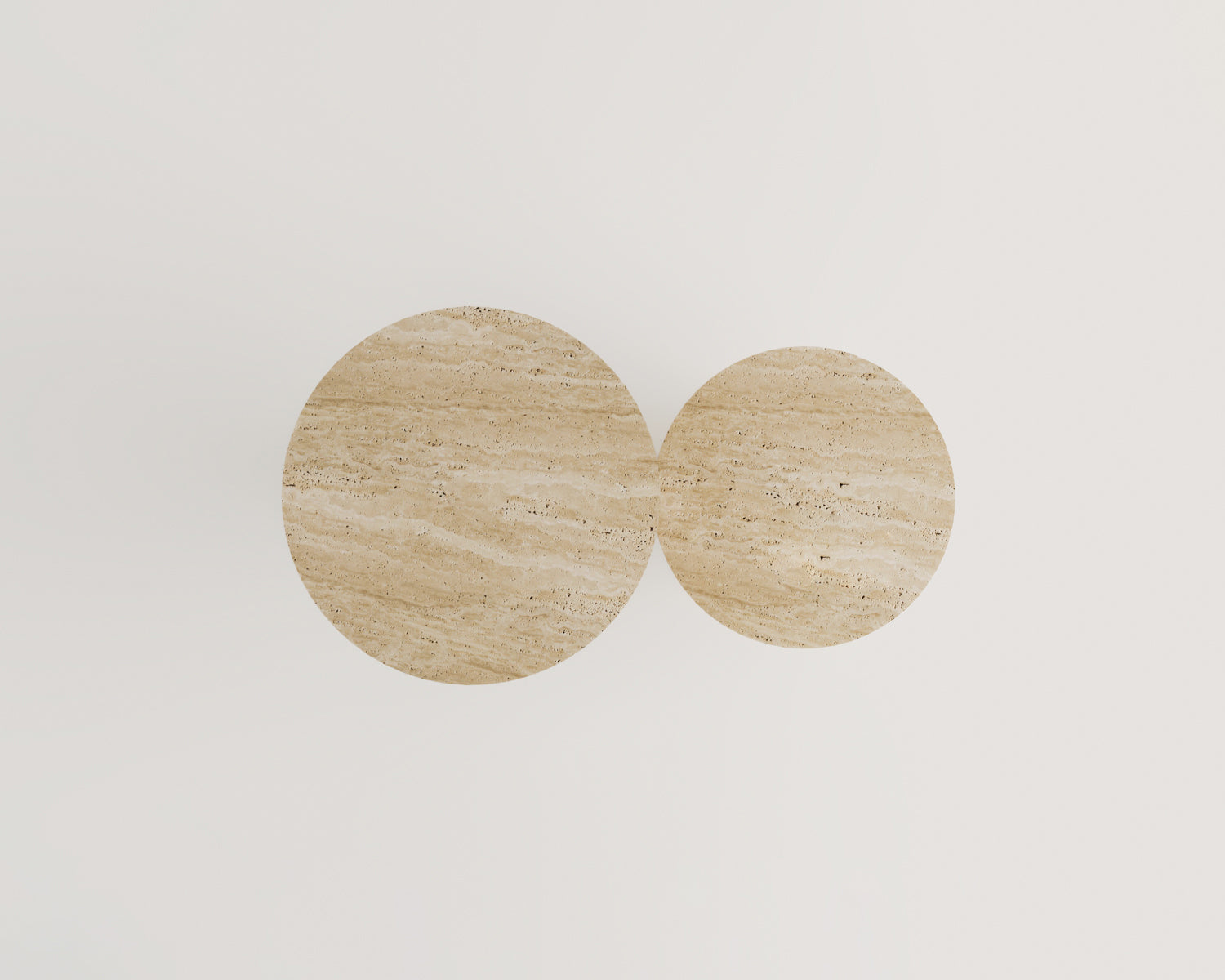 Parla-Traverten Yan Sehpa