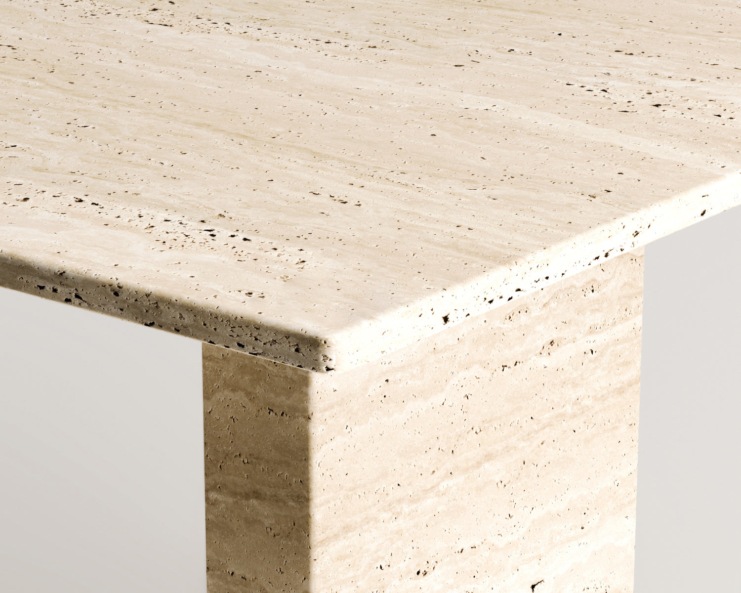 Artemis- Traverten Yemek Masası